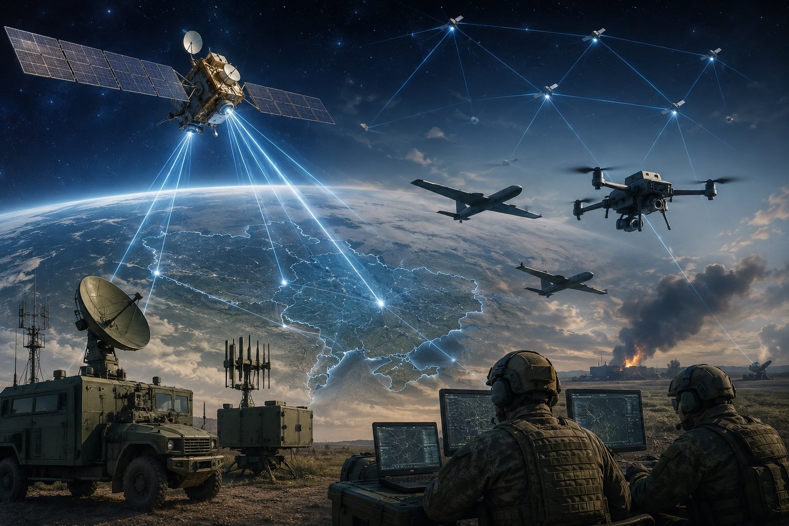 Russia Expands Rassvet Satellite Network as Ukraine Faces New Electronic Warfare Challenge
