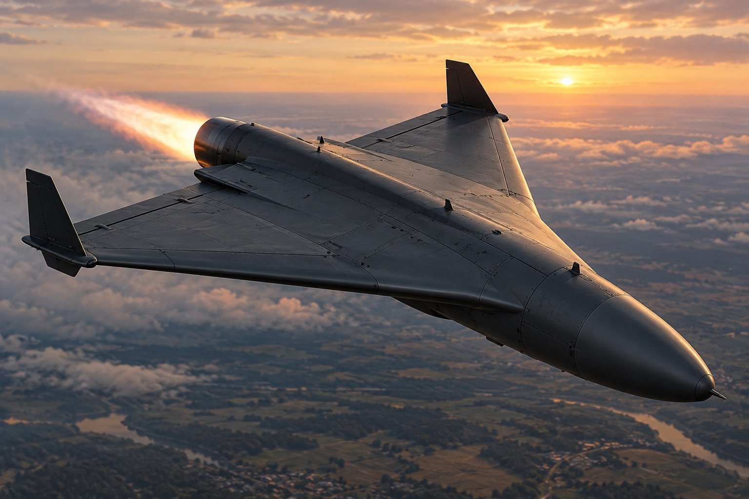 Russia Reportedly Developing Jet-Powered Geran-6 Strike Drone With 600 kg Warhead