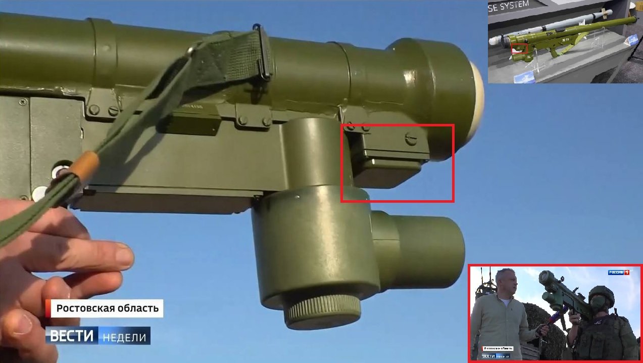Russian Forces Seen Operating Unidentified MANPADS Similar to Chinese QW-Series MANPADS  