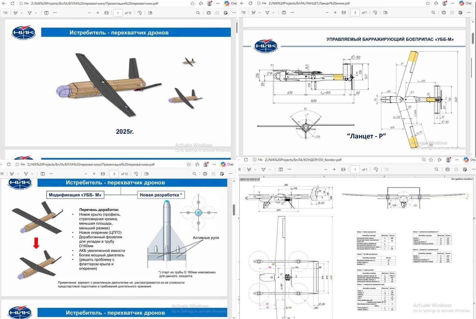 Russian Rebel Group "Black Spark" Leaks Classified Interceptor Drone Designs from Defense Contractor NIK