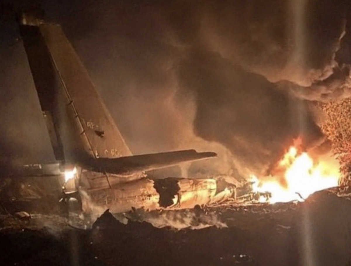 Russian Tu-95MS Strategic Bomber Crashes in Amur Region, Six Crew Members Killed