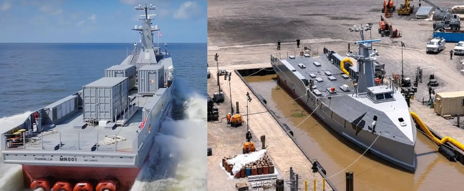Saronic Moves 180-Foot Marauder Autonomous Warship From Design to Sea Trials in Less Than 12 Months