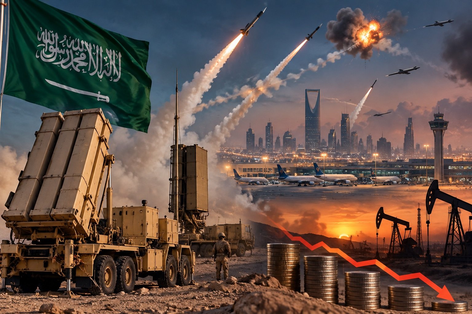 Saudi Arabia Explores $8 Billion Loan as Missile Interceptor Stocks Deplete and Western Support Lags