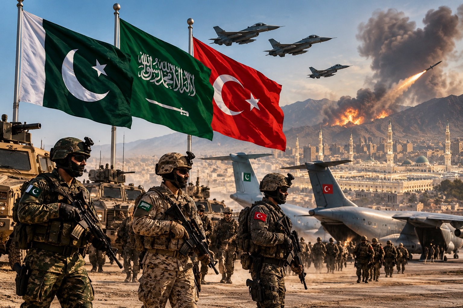 Saudi Arabia, Pakistan and T&uuml;rkiye Activate Defence Alliance, Prepare Rapid Force Deployment Against Houthis