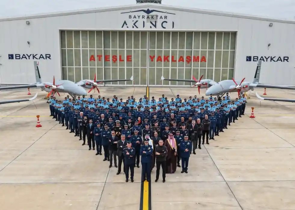 Saudi Naval Personnel Complete Bayraktar AKINCI Training in T&uuml;rkiye