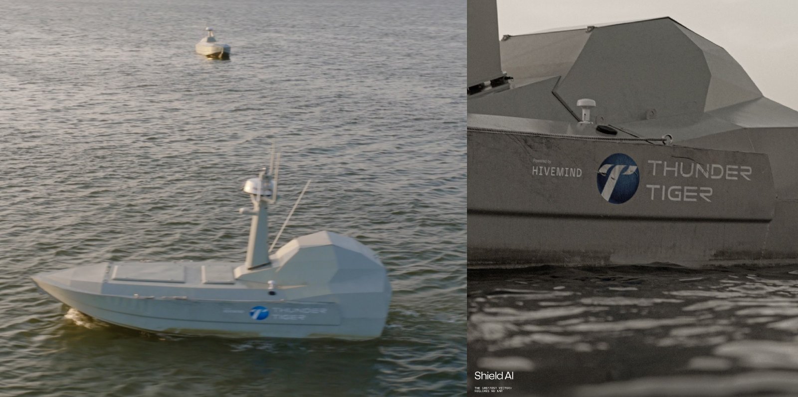 Shield AI and Thunder Tiger Complete First Autonomous Multi-Drone Boat Mission in Taiwan