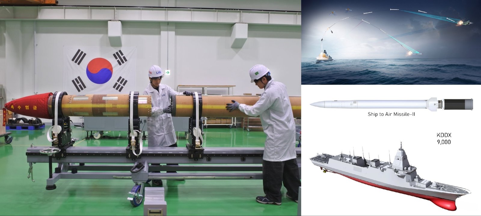 South Korea Begins First KSAM-II Naval Air-Defense Missile Prototype Assembly to Replace U.S.-Made SM-2