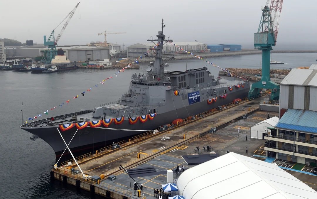 South Korea Launches Final Next-Generation Aegis Destroyer, Completing Six-Ship Fleet