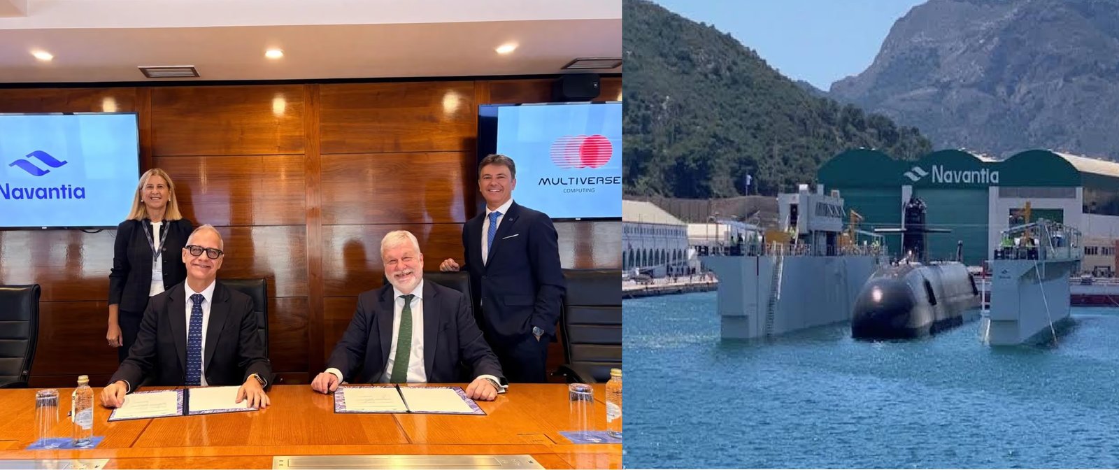 Spanish Shipbuilder Navantia and AI Firm Multiverse Computing Sign MoU for AI and Quantum-Inspired Solutions in Naval Defence