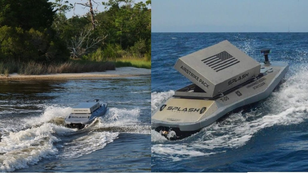 Splash Industries Unveils Airstrike Pack Drone-Launching Module for Typhoon USV