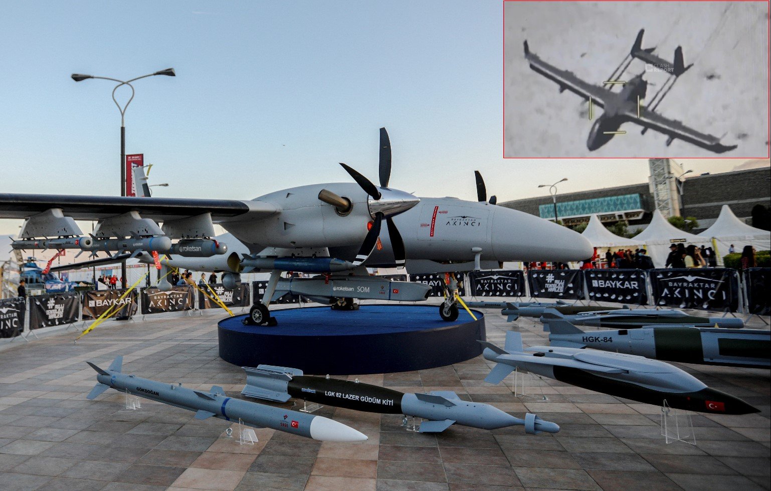 Sudanese Army Uses Turkish AKINCI Drone to Shoot Down Chinese CH-95 Operated by RSF Near El Obeid