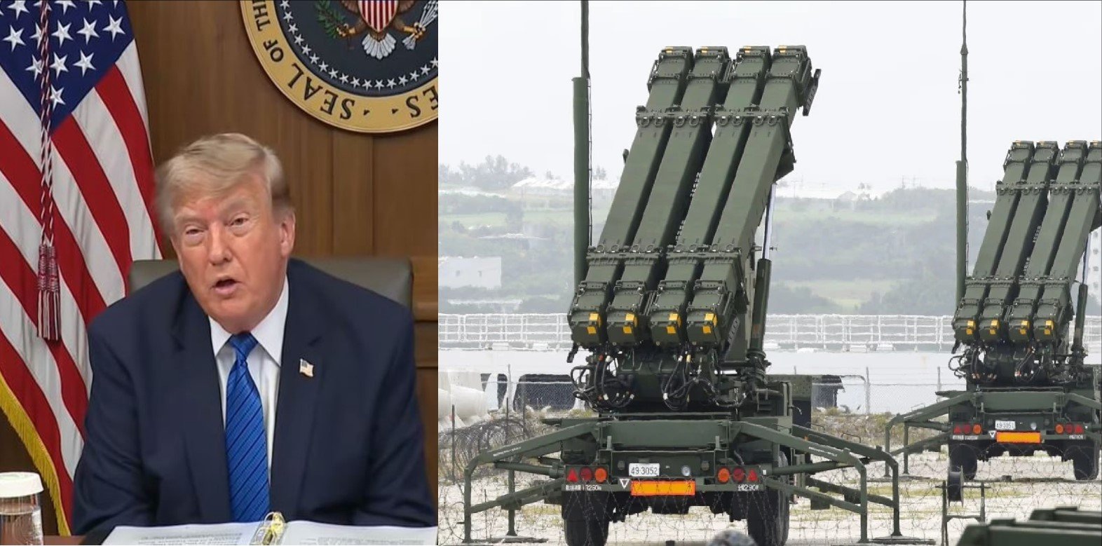 Trump Says U.S. Has Not Approved Patriot Missile Production License for Ukraine
