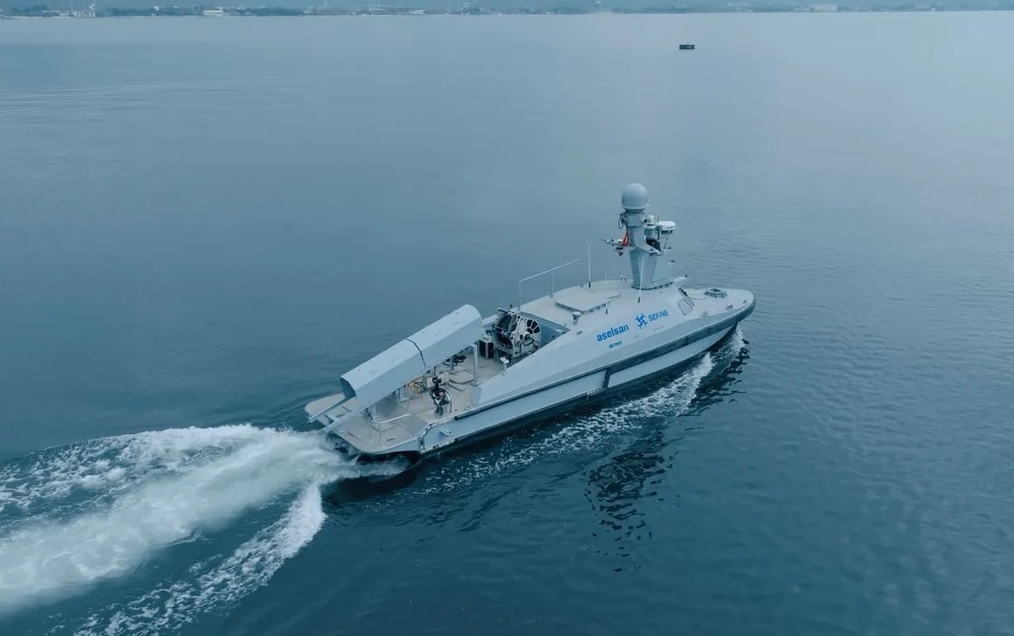 Turkey&rsquo;s MARLIN USV Completes Mine-Laying Trials With MALAMAN Smart Mine