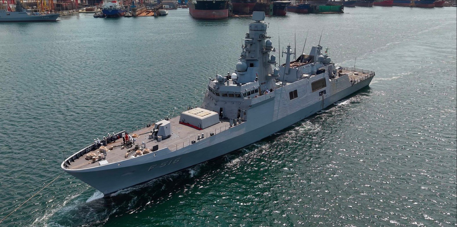 Turkiye&rsquo;s Second I-Class Frigate TCG İzmir Begins Sea Trials With Enlarged MIDLAS VLS