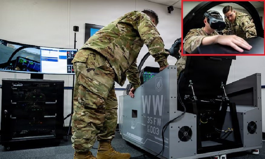 U.S. Air Force Adds Mixed-Reality F-35A Engine Run Simulator at Misawa Air Base