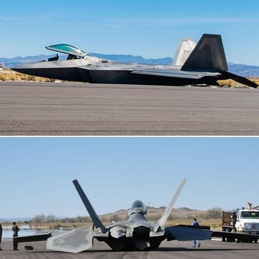 U.S. Air Force F-22 Pilot Receives Top Flight-Safety Award After Emergency Belly Landing