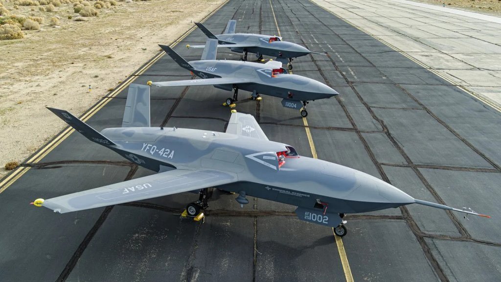 U.S. Air Force Officially Names First Collaborative Combat Aircraft FQ-42 Vengeance and FQ-44 Fury, Targets 500 by 2032