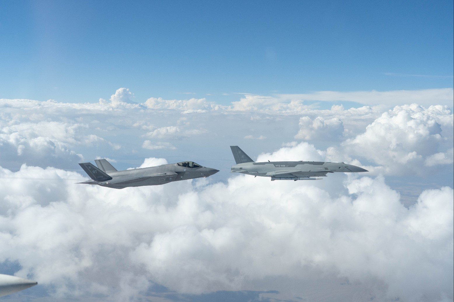 U.S. Air Force Receives First Two Collaborative Combat Aircraft at Creech Air Force Base