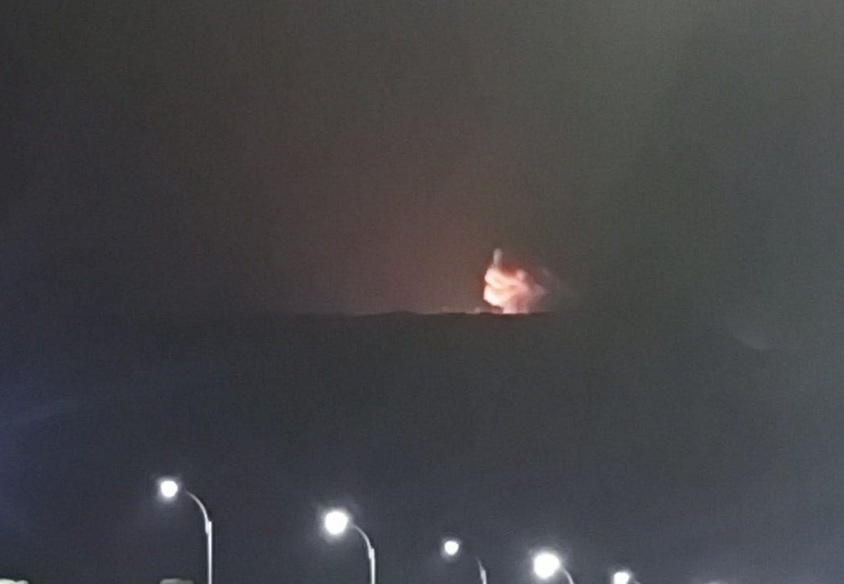U.S. Airstrikes Target IRGC Missile Base Near Taft as Overnight Strikes Hit Central Iran
