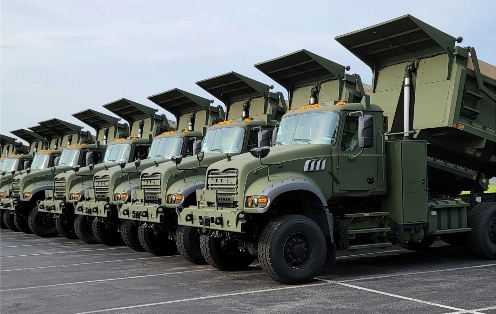 U.S. Army Orders 115 More M917A3 Heavy Dump Trucks from Mack Defense for National Guard