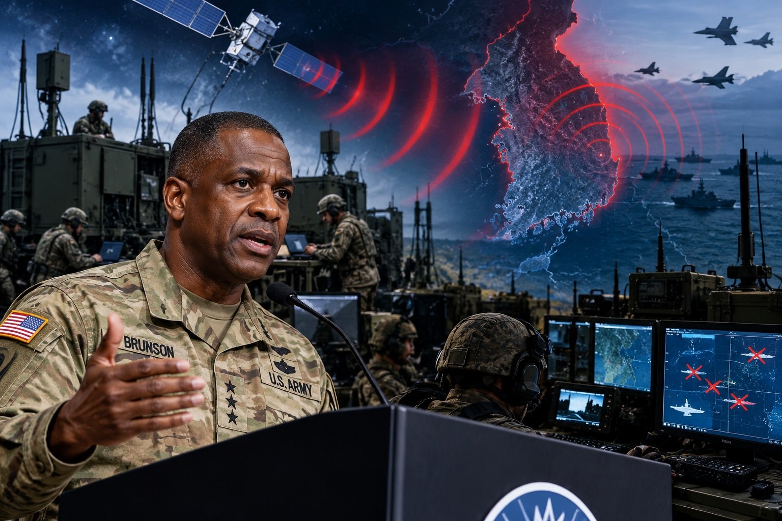 U.S. Forces Korea Commander Warns of Daily Electronic Jamming on Korean Peninsula, Communications Could Fail Within 48 Hours of Conflict