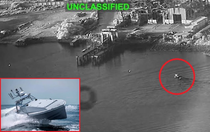 U.S. Forces Use Three Corsair Sea Drones in Combat for First Time, Strike Iran's Bandar Abbas Naval Base
