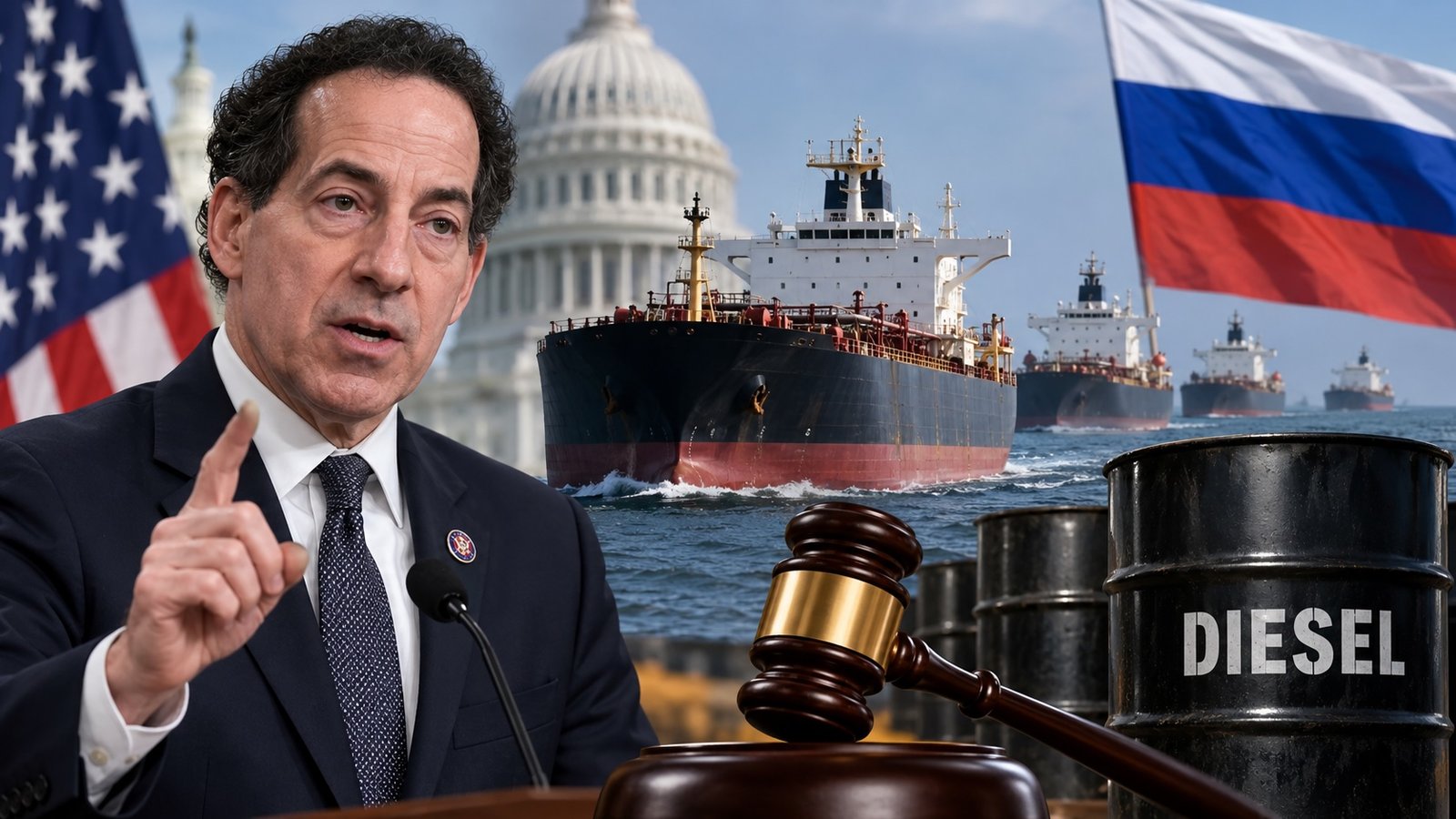 U.S. Lawmaker Warns Oil Companies of Criminal Penalties for Purchasing Russian Diesel