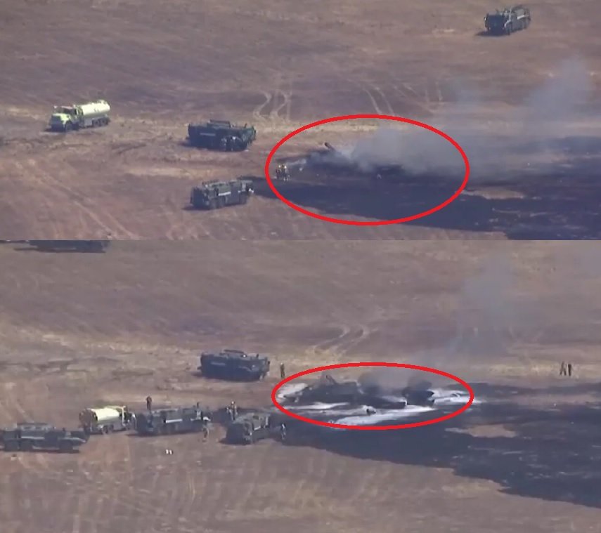 U.S Marine Corps F-35B Fighter Jet Crashes During Approach at MCAS Miramar; Pilot Ejects Safely