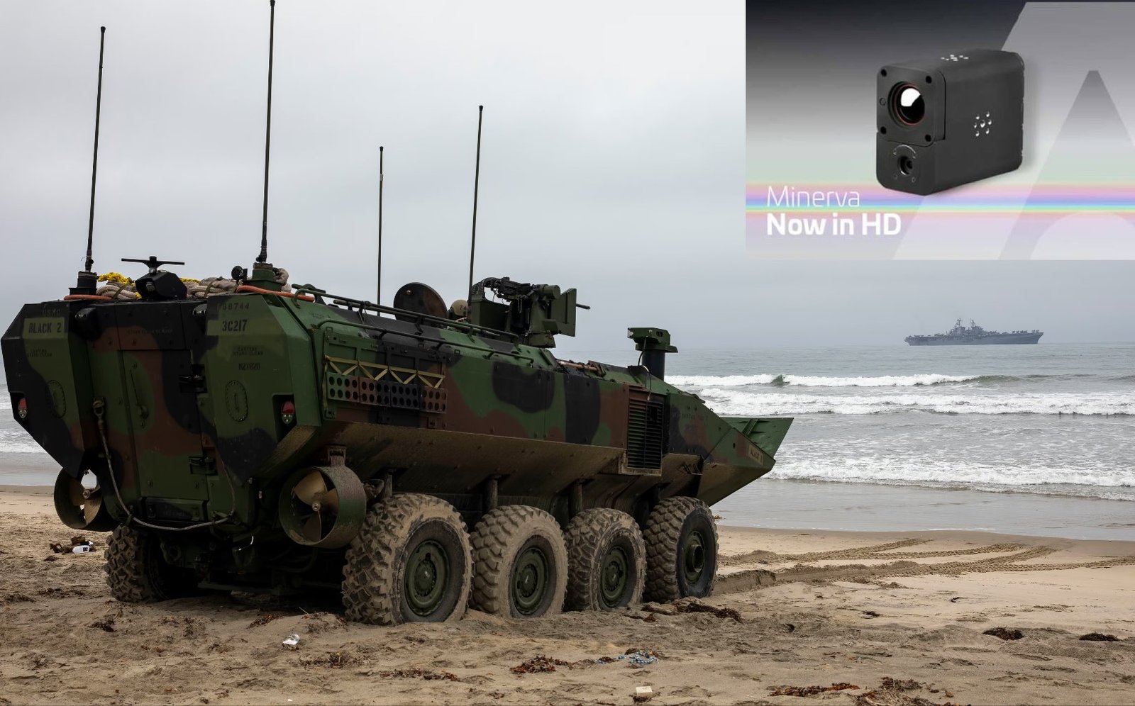 U.S. Marine Corps Orders More Than 400 Thales Minerva Cameras for ACVs