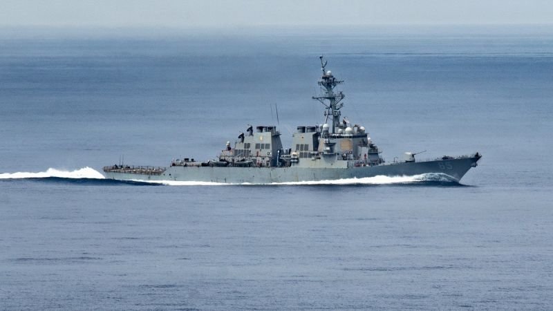 U.S. Navy Destroyer USS Benfold Spent Four Days Without Power in South China Sea After Generator Failure