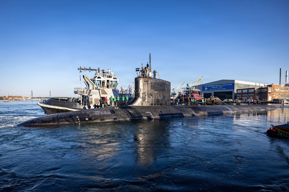 U.S. Navy Returns Virginia-class Attack Submarine "USS North Dakota" to Fleet After Major Modernization