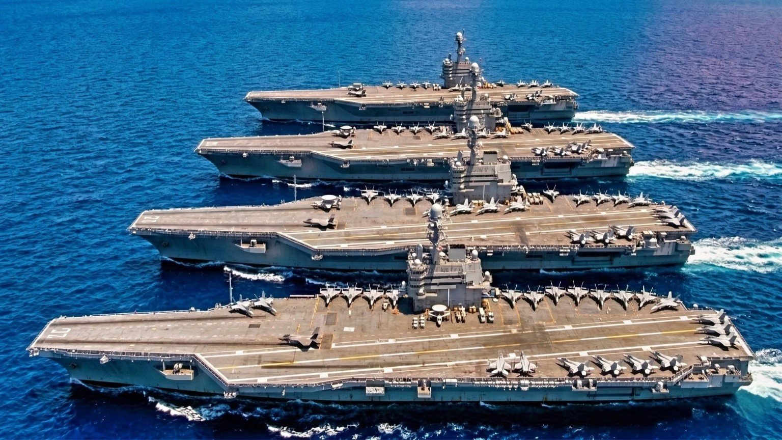 U.S. Navy Reviews Ford-Class Carrier Redesign as $275 Billion Trump-Class Battleship Program Advances