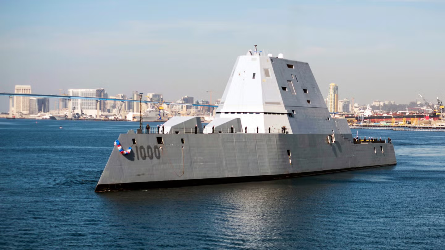 U.S. Navy's Zumwalt Destroyer Hypersonic Missile Upgrade Program Delayed by Two Years as Costs Top $2 Billion: GAO Reports