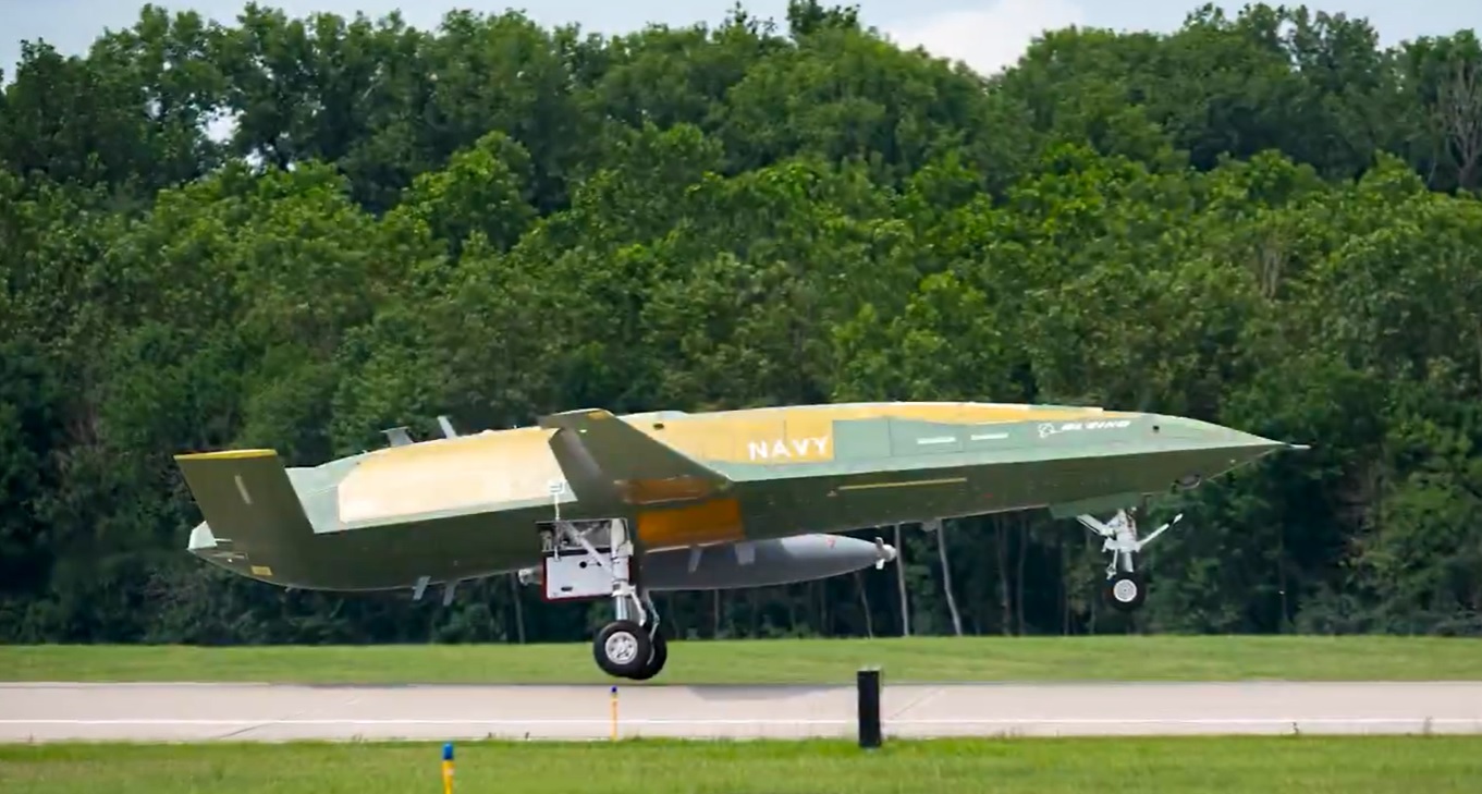 U.S. Navy&rsquo;s First Boeing MQ-25A Stingray Completes Second Test Flight