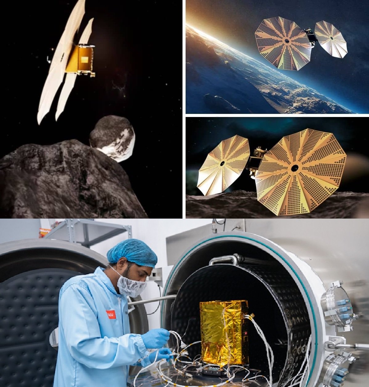 UAE Unveils MBR Explorer and Lander for 5-Billion-Kilometer Asteroid Mission