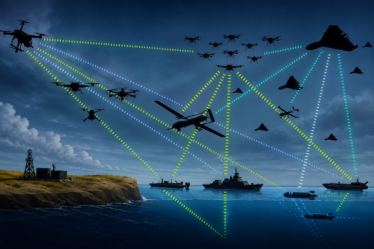 US CENTCOM Launches Task Force 'Falcon Strike' for Multinational Attack Drone Operations