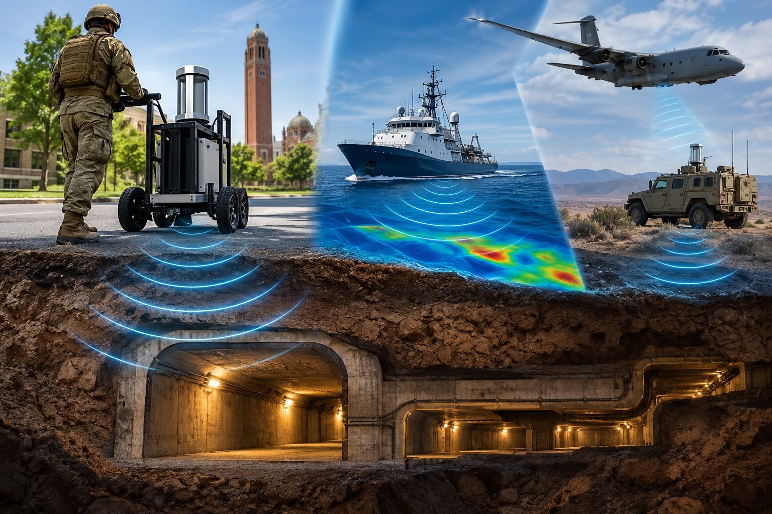 US Military Funds Quantum Sensors for Underground Mapping Under Project Farseer