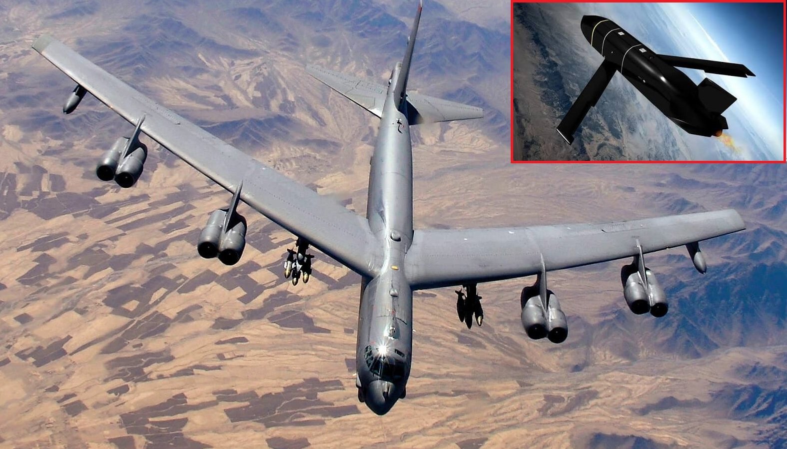 US Navy Plans to Integrate Stealthy LRASM Anti-Ship Missiles on B-52 Bombers