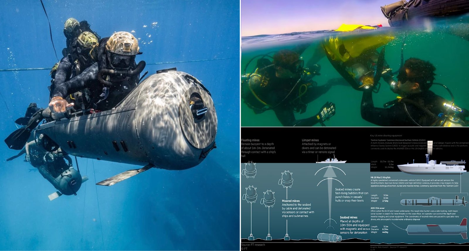 US Navy SEAL Divers Complete Four-Month Mine-Clearing Mission in Strait of Hormuz