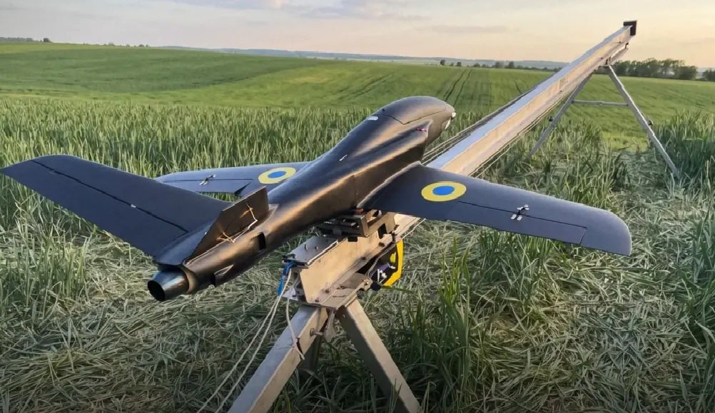 Ukraine Adds Alexa Spatium, Its First Domestically Built Jet-Powered Drone Interceptor