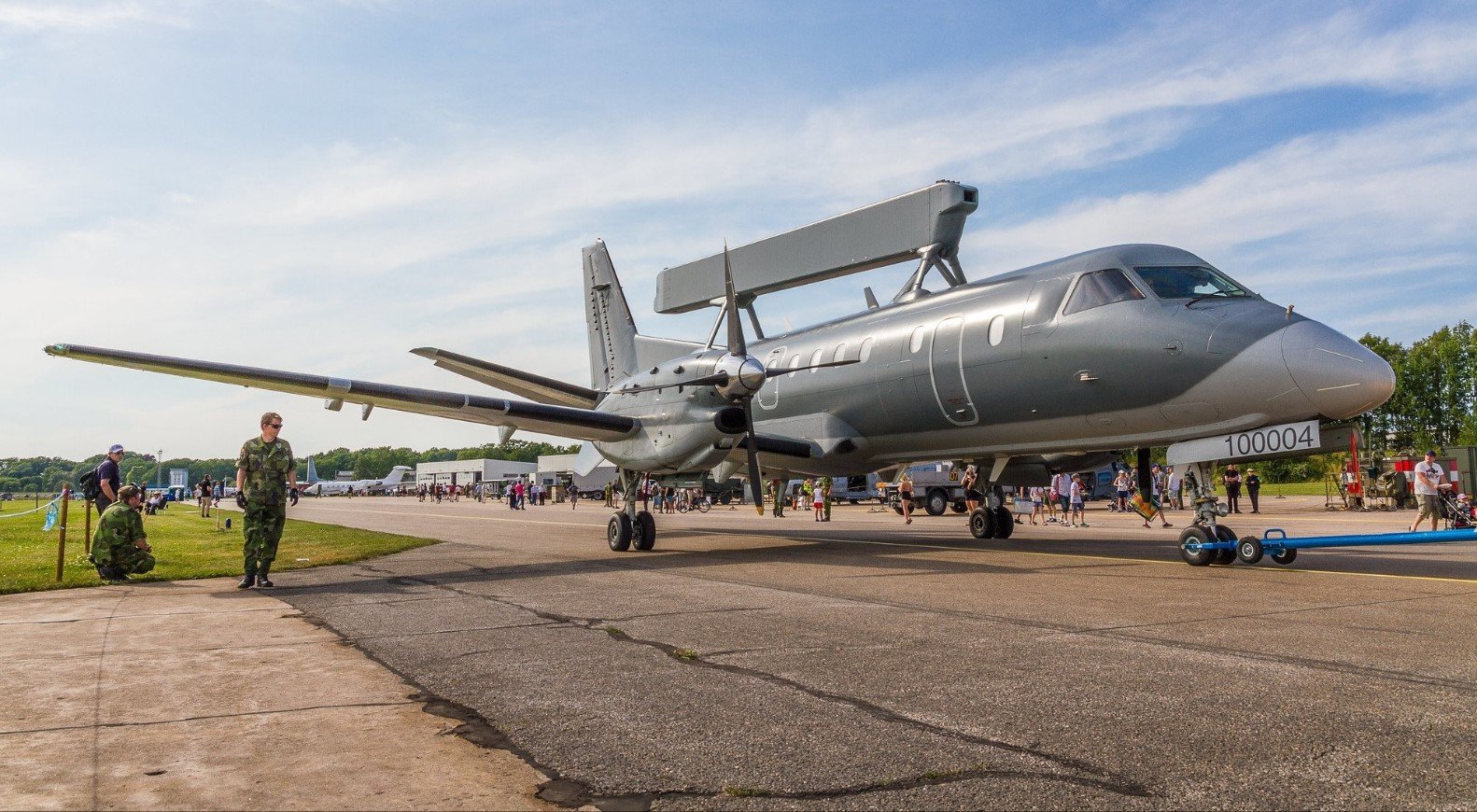 Ukraine Confirms Combat Use of Swedish ASC 890 AEW&C Aircraft