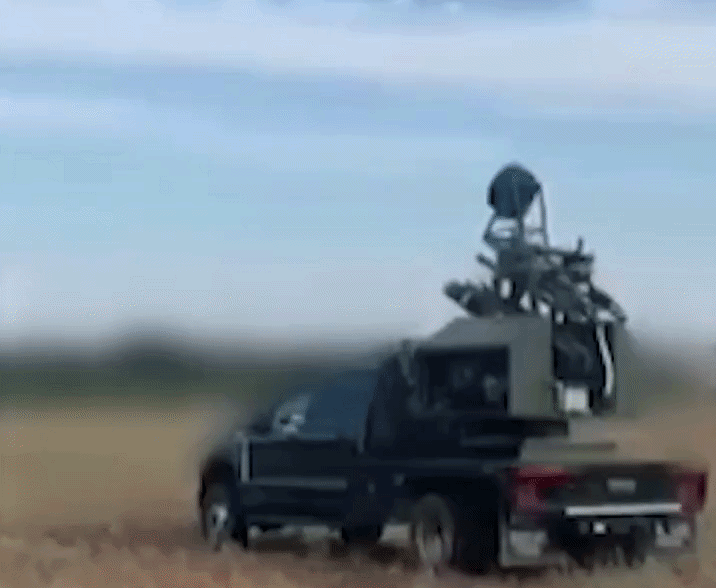 Ukraine Deploys Upgraded STASH Air Defense System With AGM-114L Longbow Hellfire Missiles on Ford F-350 Against Shahed Drones