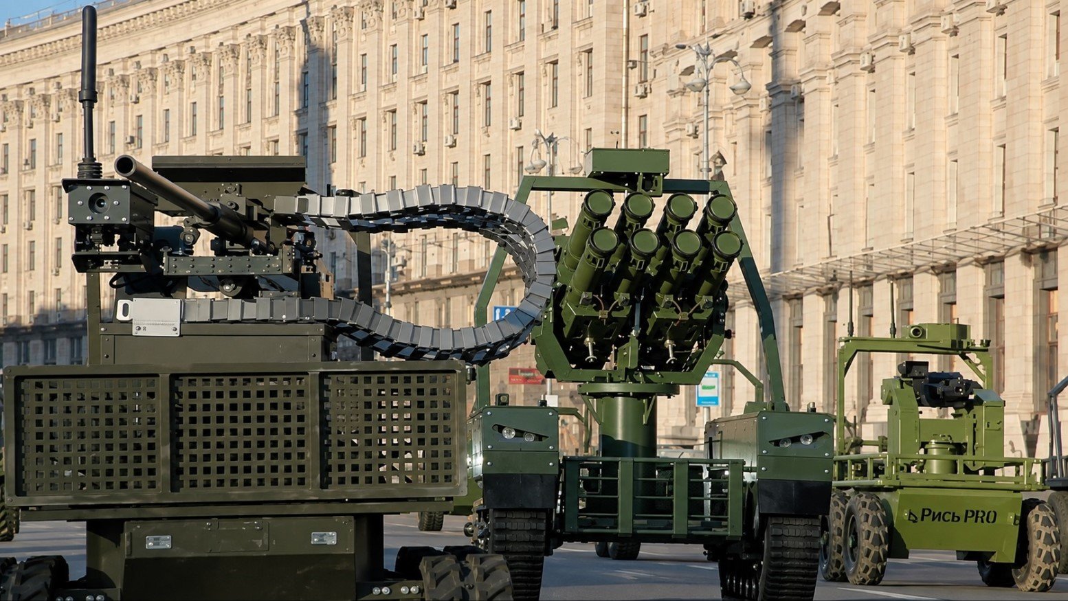 Ukraine Holds World&rsquo;s First Unmanned Military Parade on 35th Independence Day