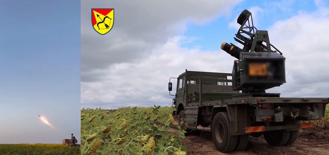 Ukraine Officially Unveils Truck-Mounted STASH Air Defense System Using Longbow Hellfire Missiles