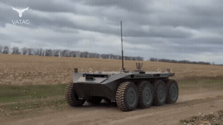Ukraine Tests VATAG Heavy Unmanned Ground Vehicle in Rough Terrain, Highlights Autonomous Operations
