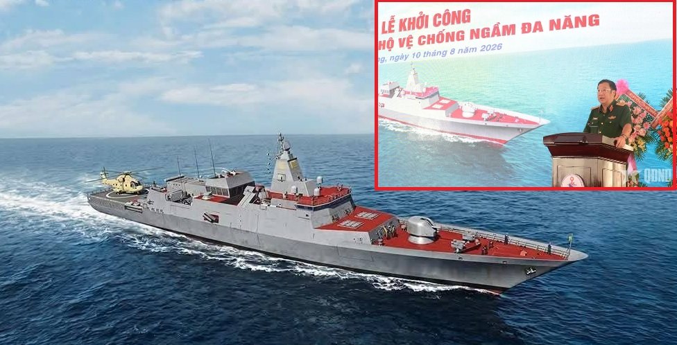 Vietnam Begins Construction of First Domestically Designed Multipurpose Anti-Submarine Frigate