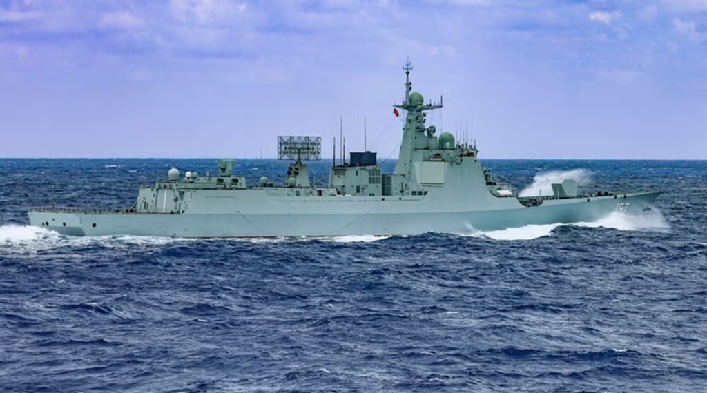 China Strengthens Naval Combat Power with Upgraded Type 052D Destroyer Featuring New AESA Radar