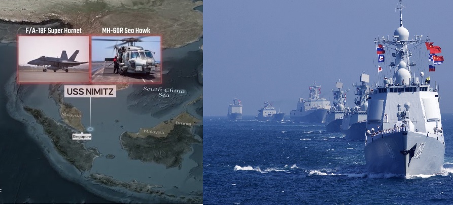 Why Two U.S. Navy Jets Crash in South China Sea at Same Time, Experts Point to Possible Chinese Electronic Warfare Involvement