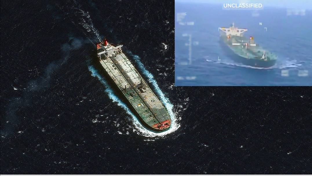 U.S. Seizes China-Linked Oil Tanker Carrying Venezuelan Crude in International Waters
