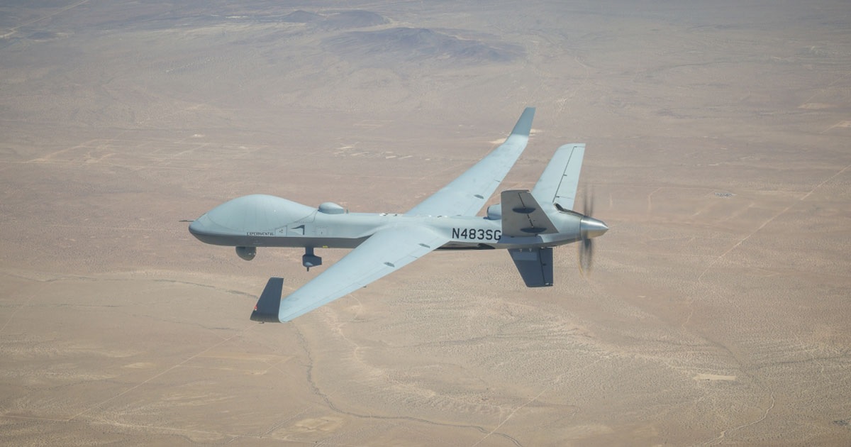 Belgium Inducts U.S.-Made MQ-9B SkyGuardian